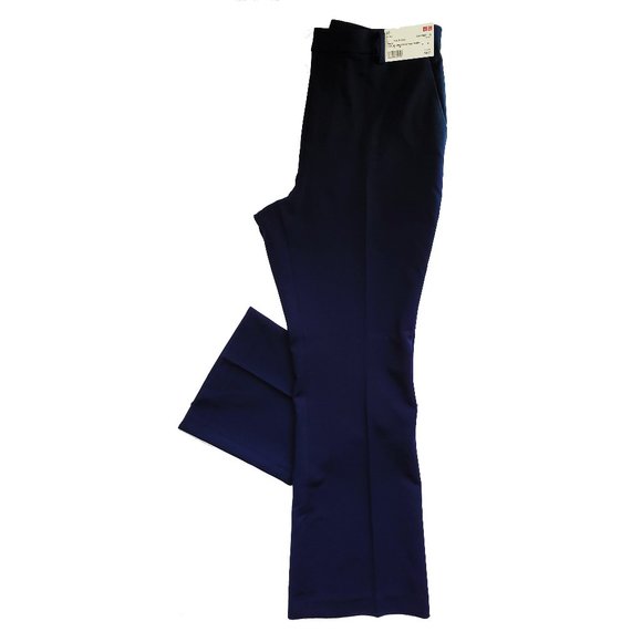 Uniqlo EZY 2-WAY STRETCH FLARE ANKLE-LENGTH PANTS - Picture 4 of 7